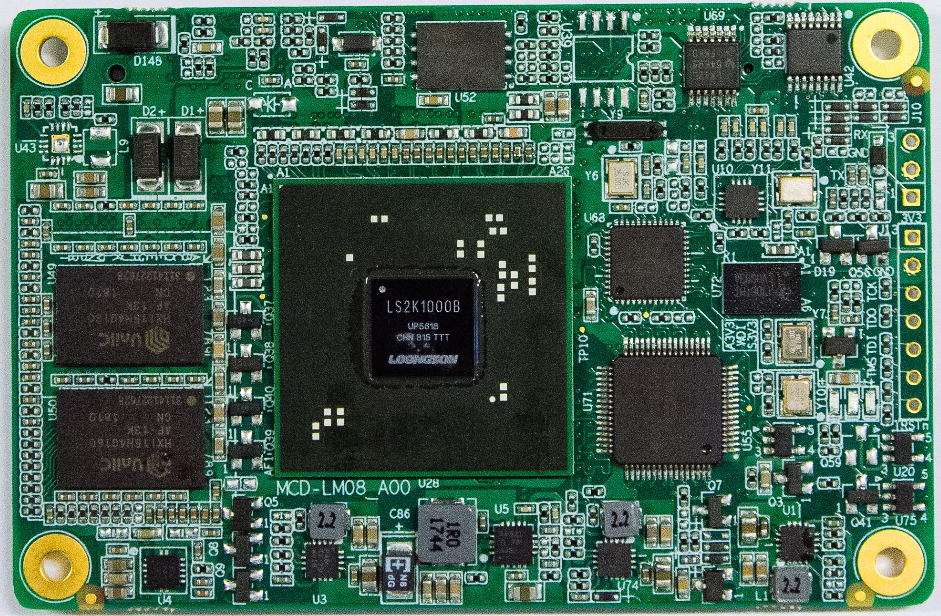 MCD-LM08—龍芯2K1000核心板